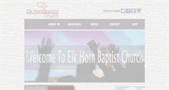 Desktop Screenshot of elkhornbc.org